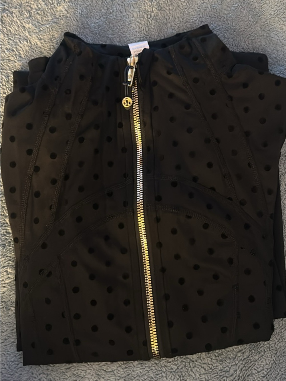 Polka dot lulu jacket